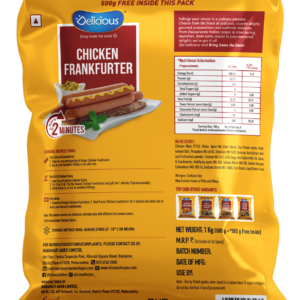 Chicken Frankfurter (500g + 500g Free)