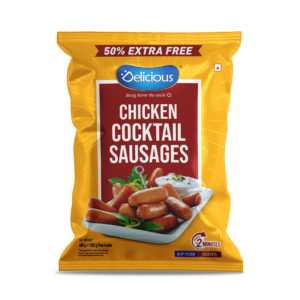 Chicken Cocktail Sausages (400g + 200g Free)